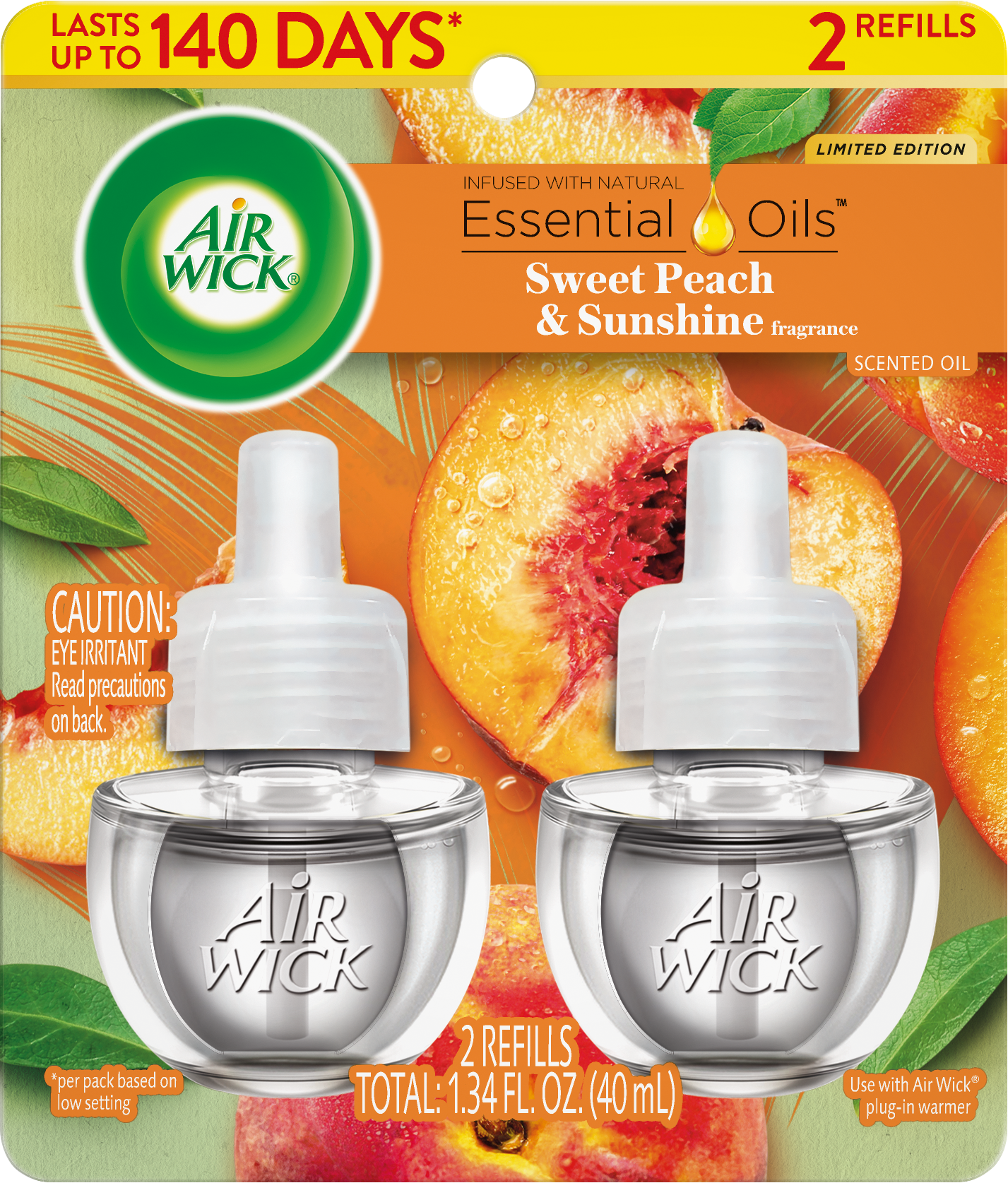 AIR WICK® Scented Oil - Sweet Peach & Sunshine